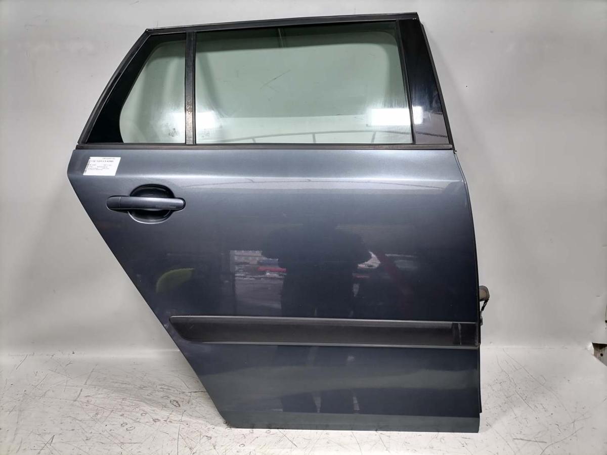 Skoda Fabia 2 5J original T&uuml;r hinten rechts LF8J Anthrazitgrau Kombi Rohbau Bj.2009